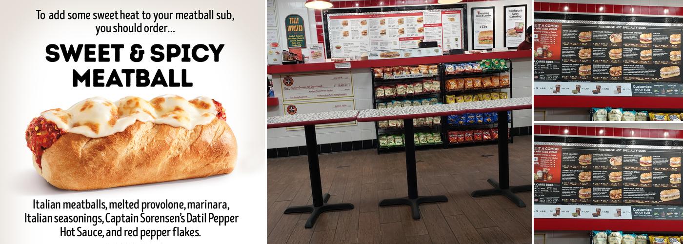 Firehouse Subs Camillus Menu