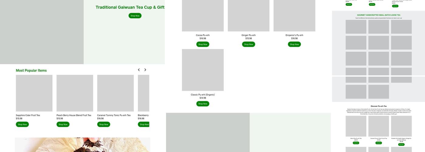 The Green Teahouse Menu