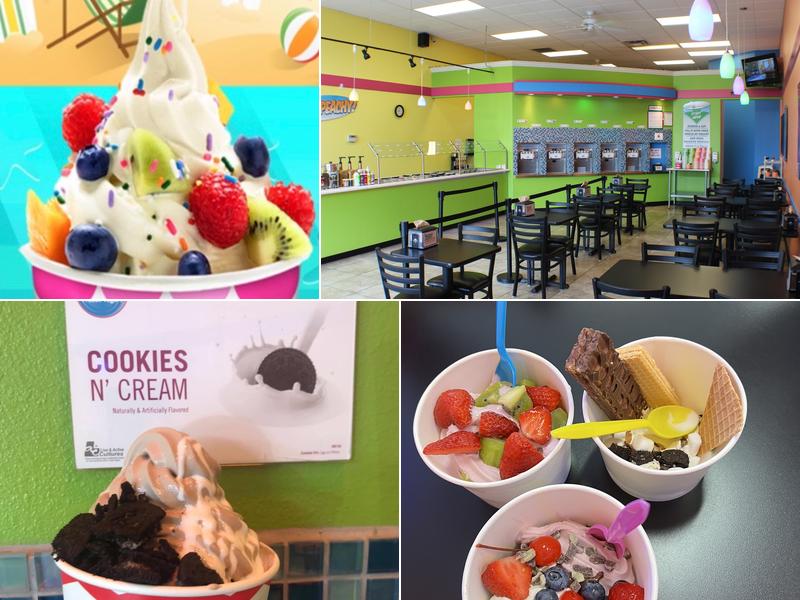 Just Peachy Frozen Yogurt