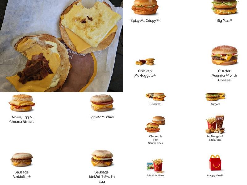 McDonald's Menu