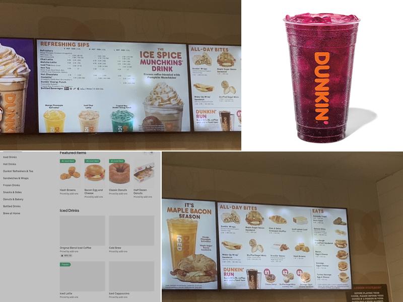 Dunkin' Menu