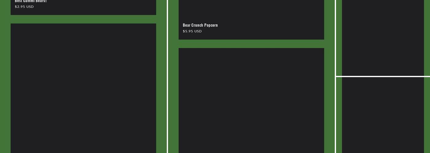 Evolution Candy Menu