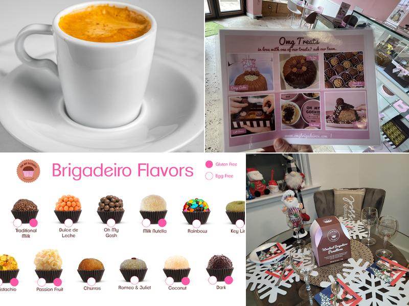 Oh My Gosh Brigadeiros Menu