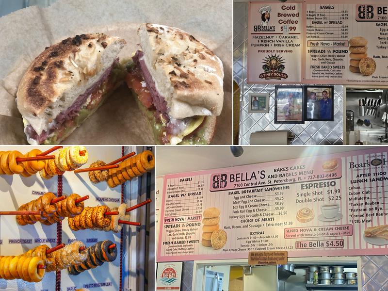 Bella’s Bagels and Cafe!!! Menu