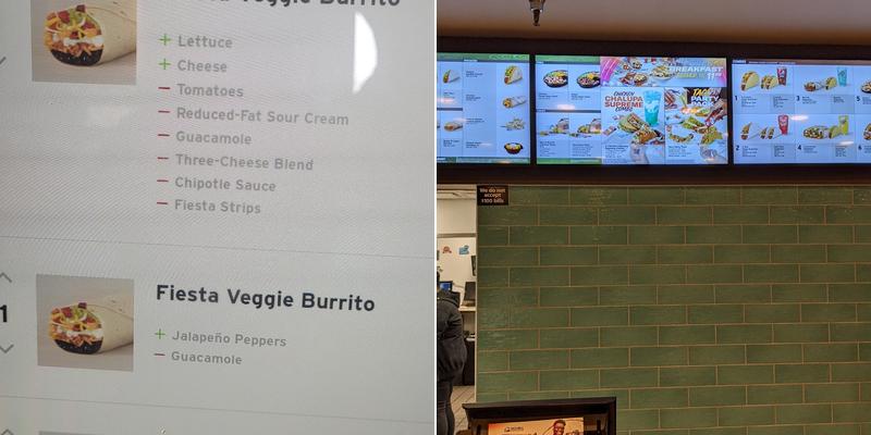 Taco Bell Menu