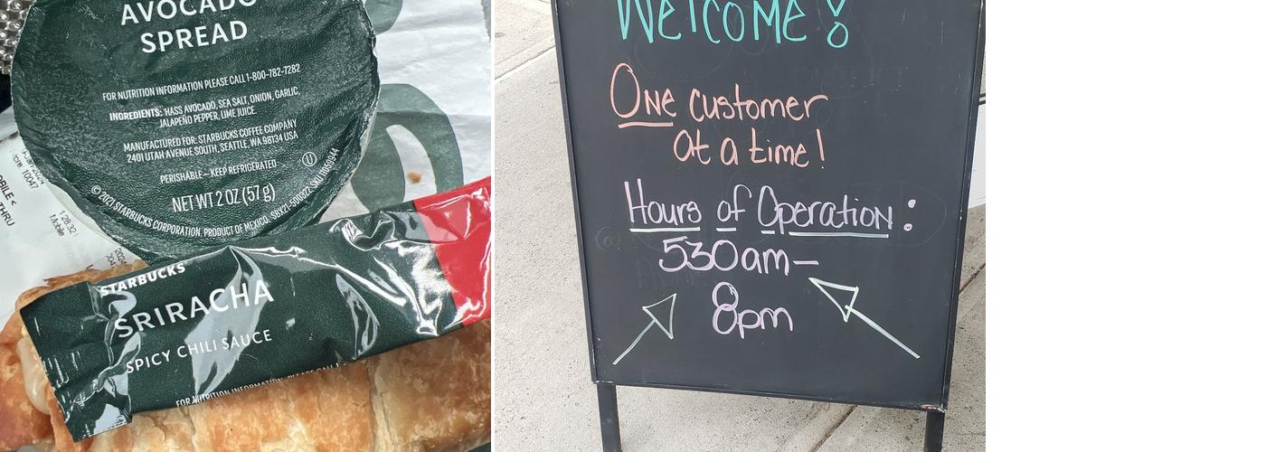 Starbucks Menu