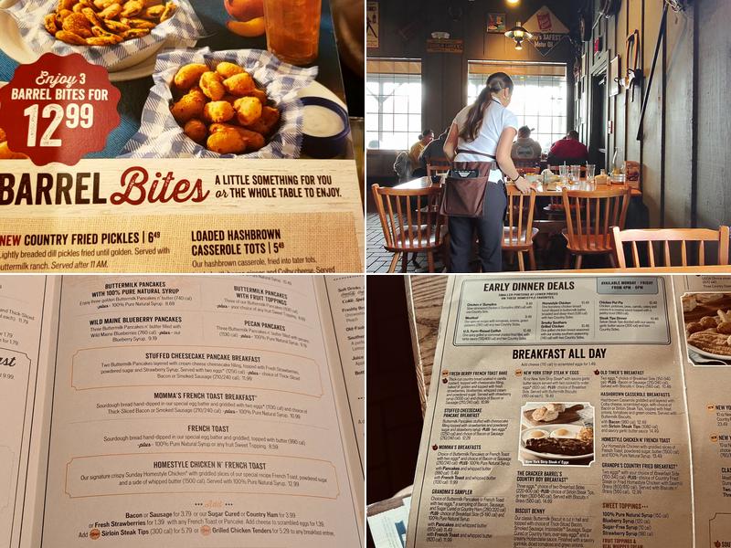 Cracker Barrel Old Country Store Menu
