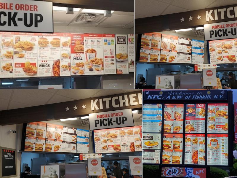 A&W Restaurant Menu