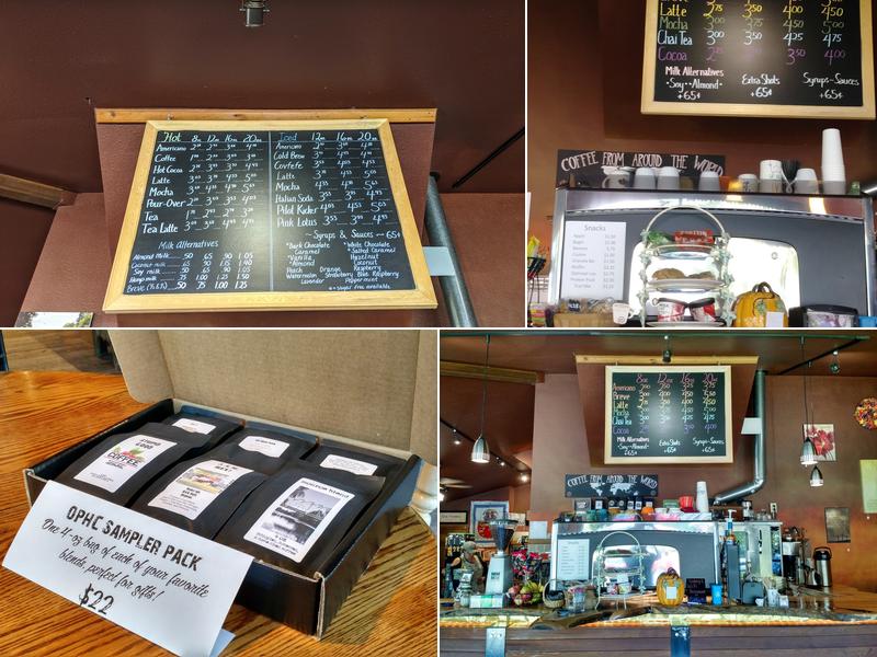 Monroe Coffee Co. Menu