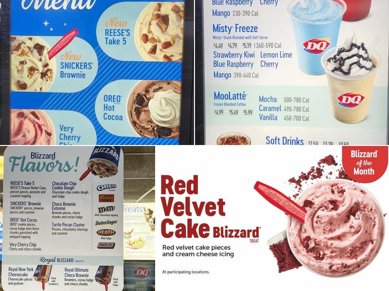 Dairy Queen Grill & Chill Menu