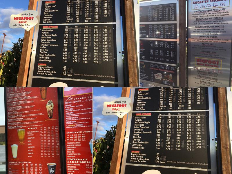 BigFoot Java Menu