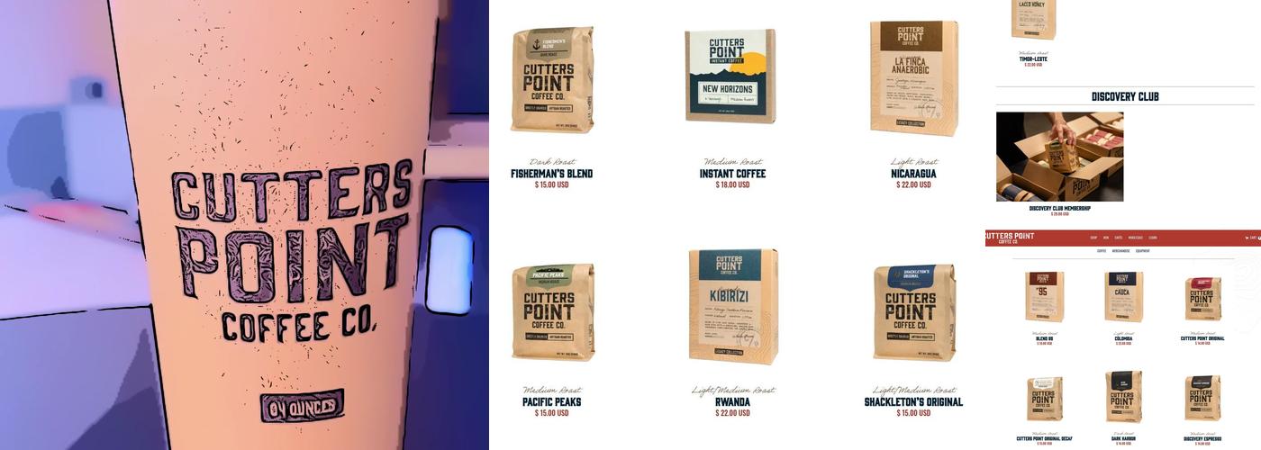 Cutters Point Coffee Menu