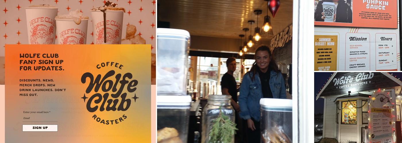 Wolfe Club Coffee Roasters Menu