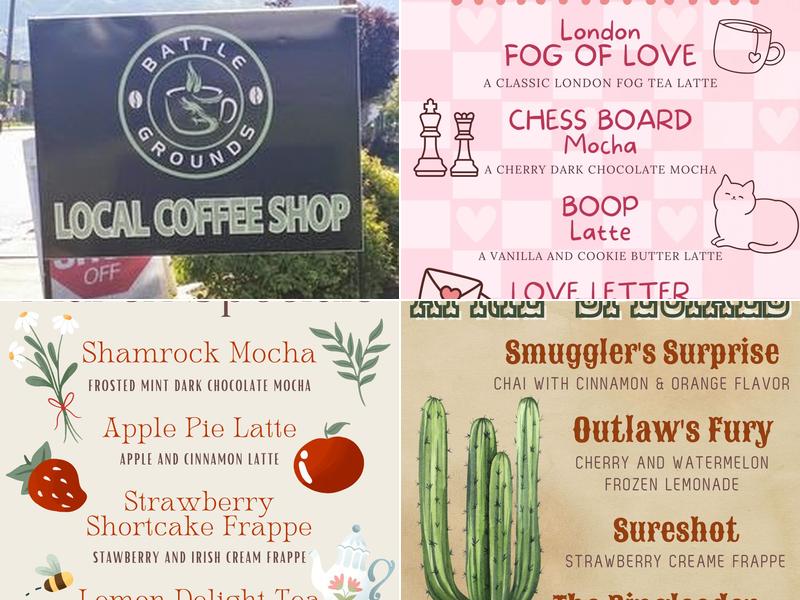 Battle Grounds Bountiful Menu