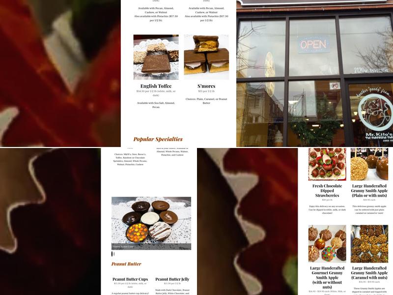 Mr. Kite's The Chocolate Shop Menu