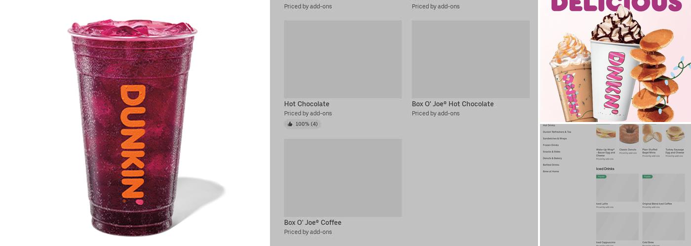 Dunkin' Menu