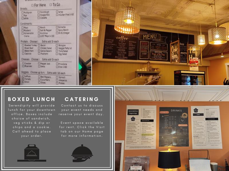 Serendipity on Market Menu