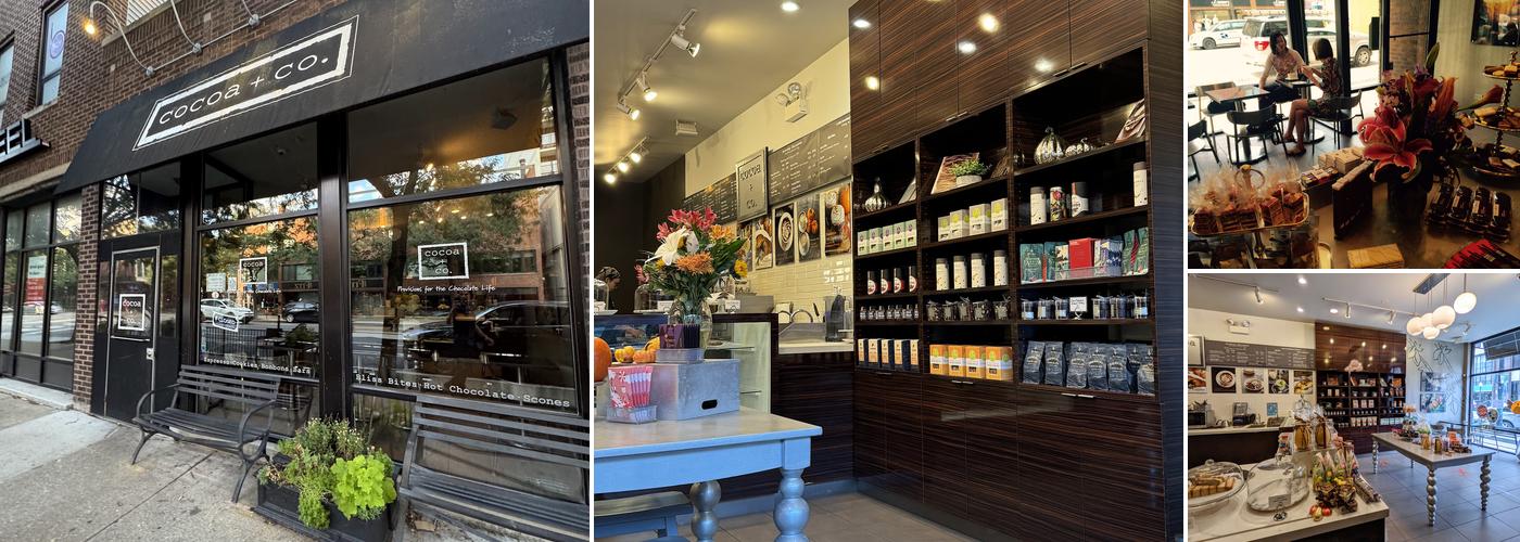 Cocoa + Co. Coffee and Chocolate Cafe