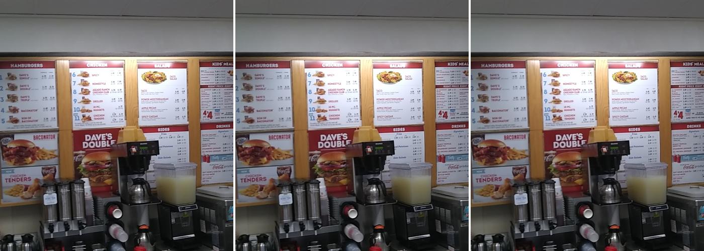 Wendy's Menu