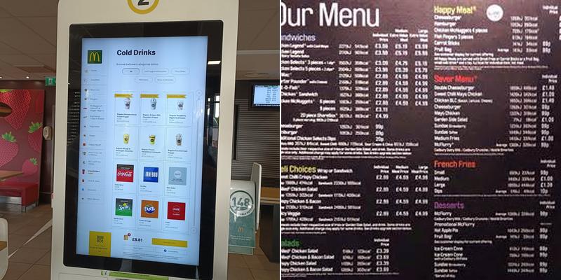 McDonald's Menu