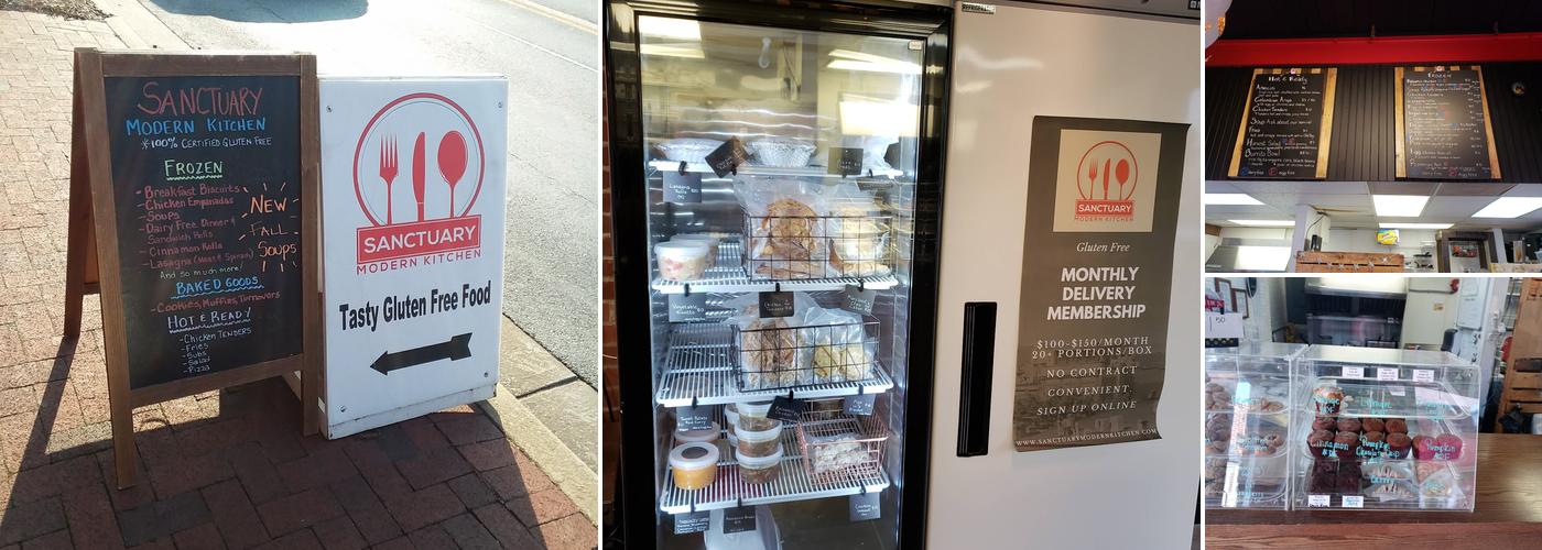 Sanctuary: Modern Kitchen Menu