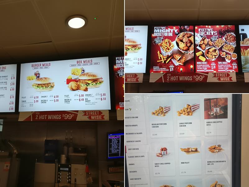KFC Greenock - Custom House Quay Menu
