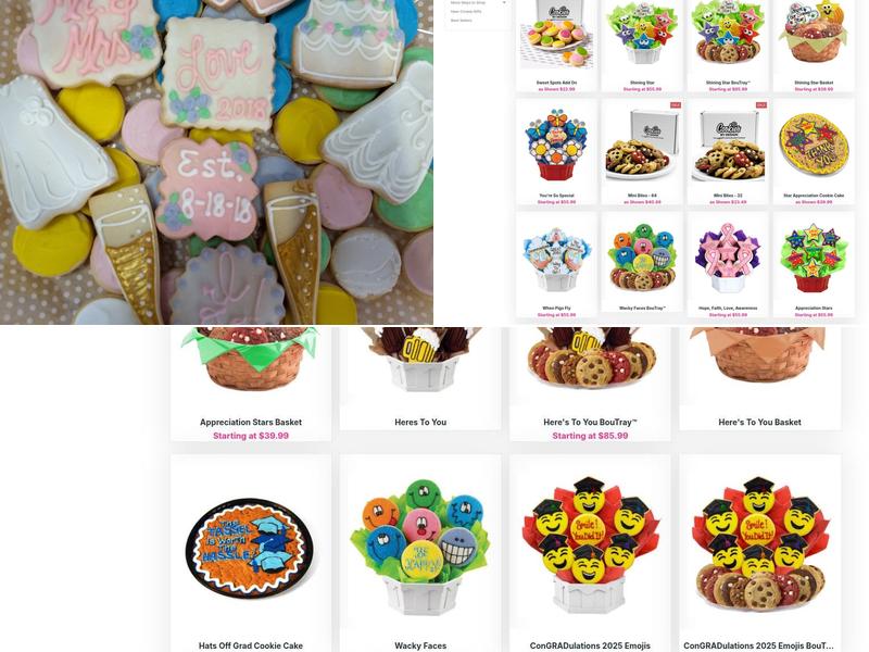 Cookies by Design Menu