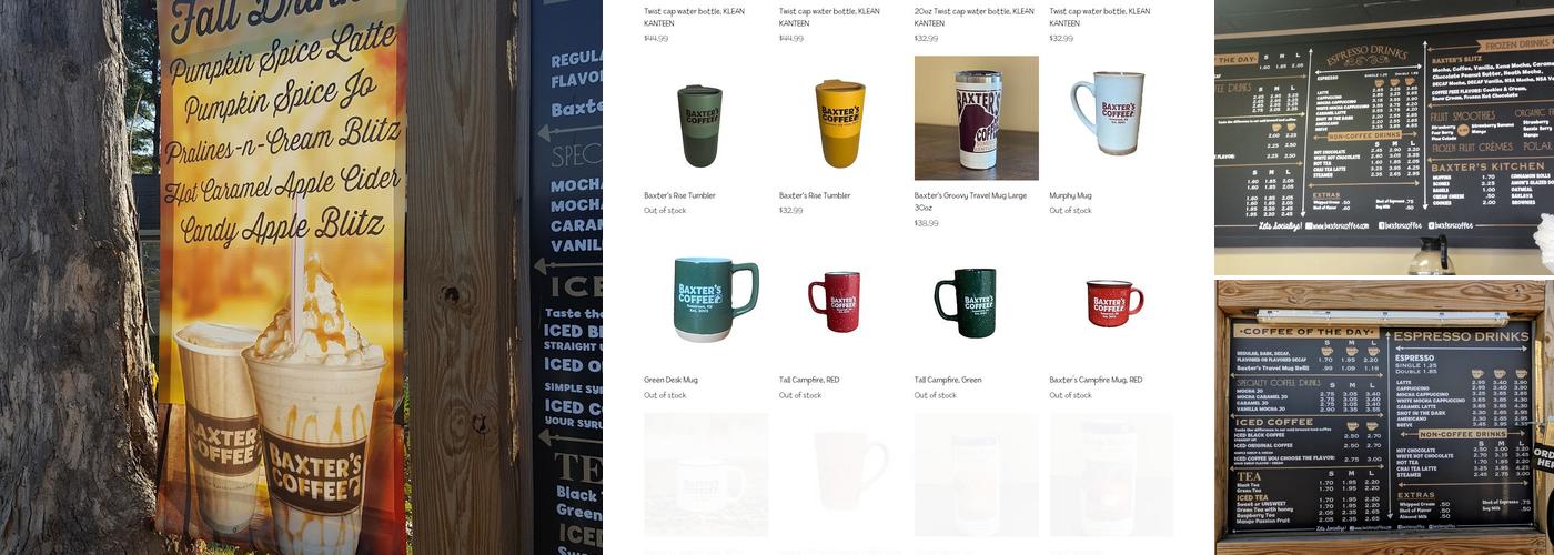 Baxter's Coffee (South) Menu