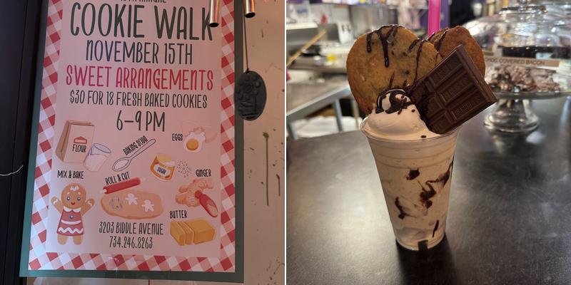 Sweet Arrangements Menu