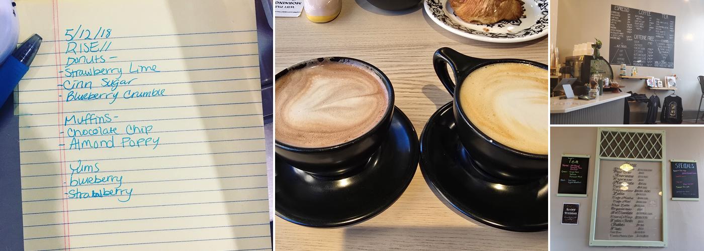 Morning Ritual Coffee Bar Menu