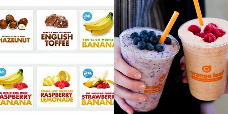Orange Leaf Menu