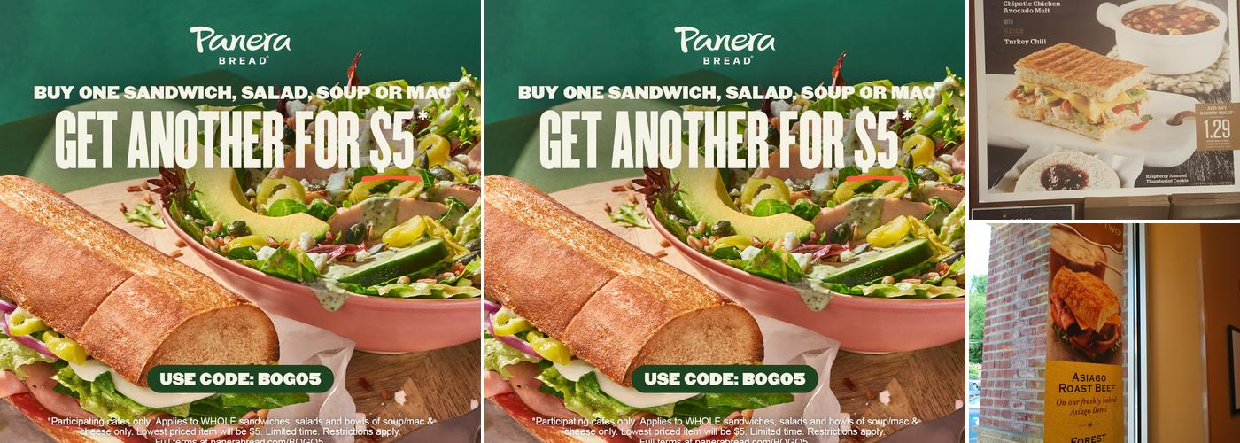 Panera Bread Menu