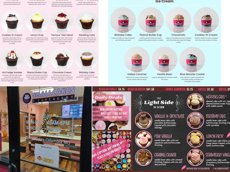 Smallcakes Menu