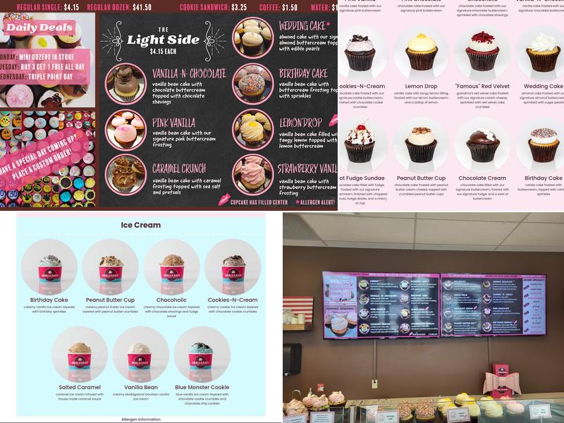 Smallcakes Menu