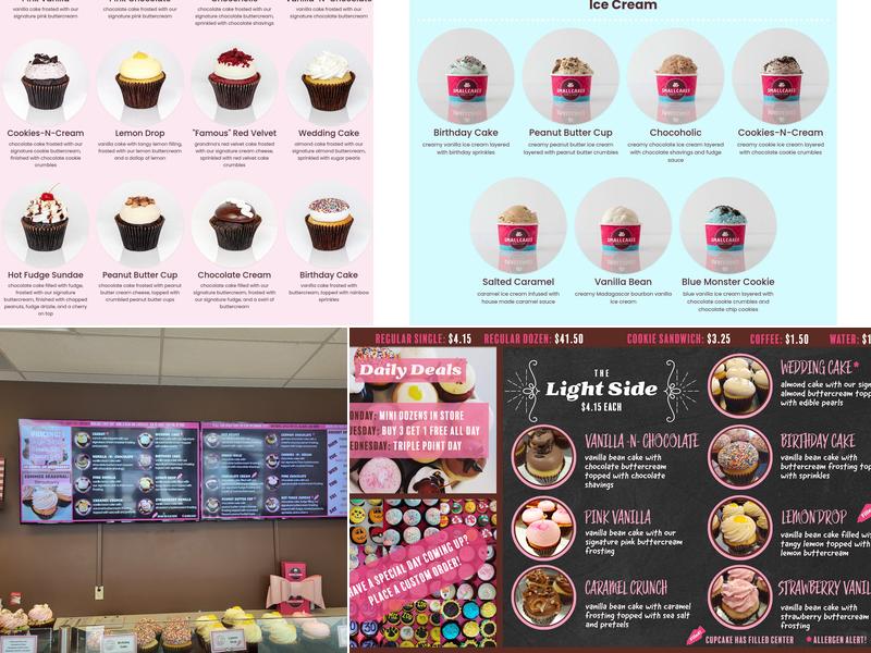 Smallcakes Menu