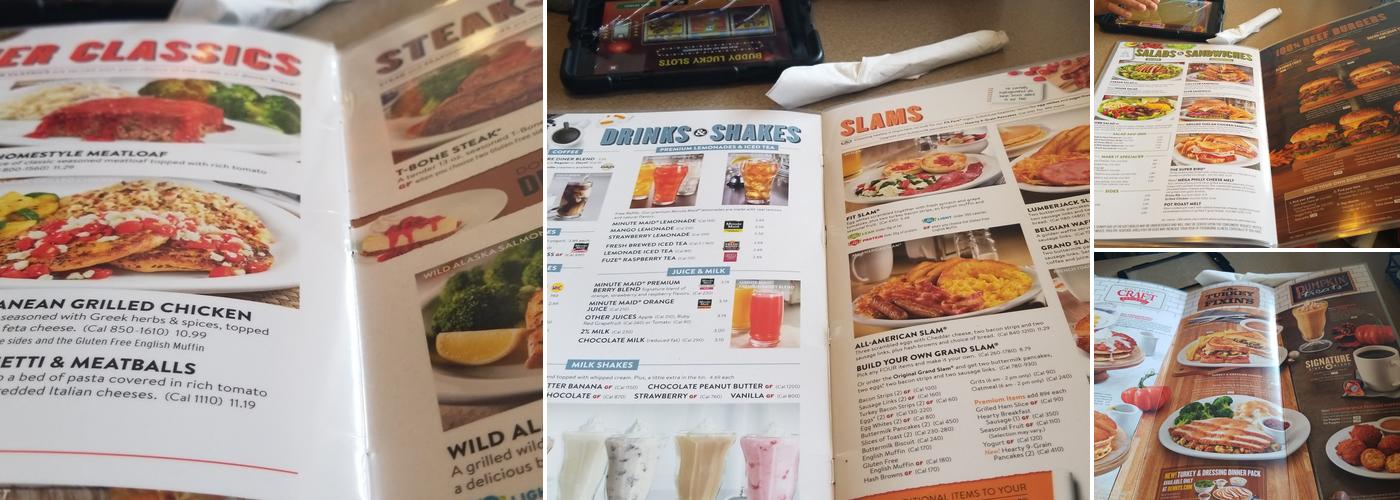 Denny's Menu