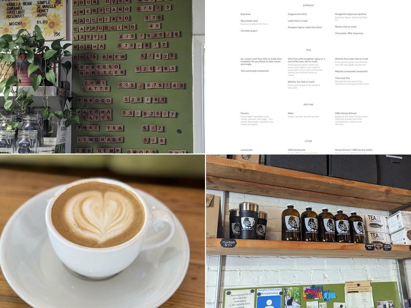 Songbird Coffee & Tea House - Phoenix, AZ Menu