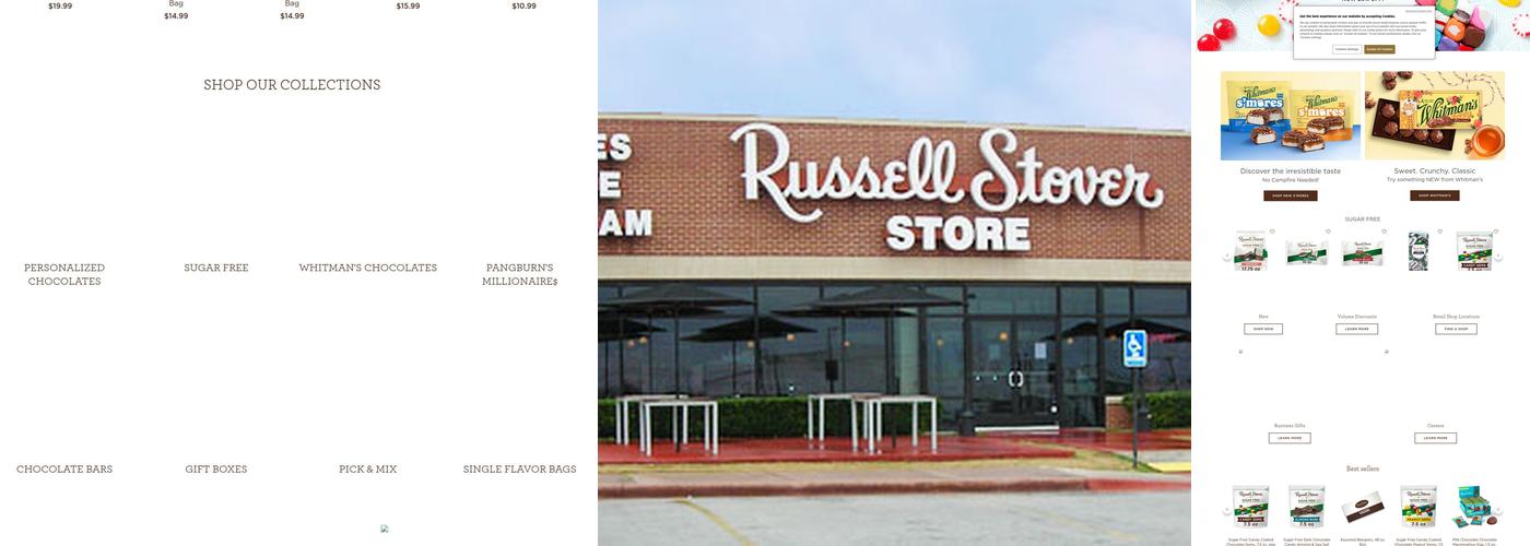 Russell Stover Chocolates Menu