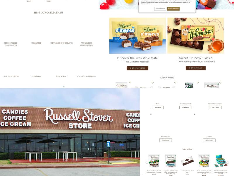 Russell Stover Chocolates Menu