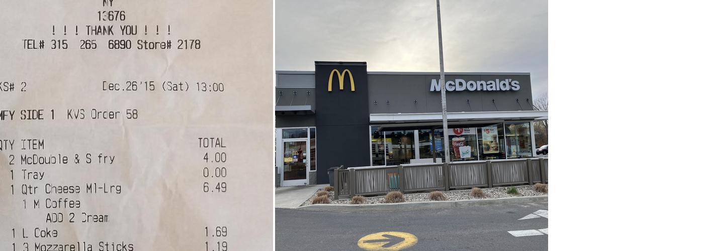 McDonald's Menu