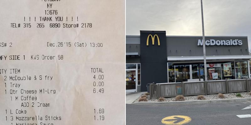 McDonald's Menu