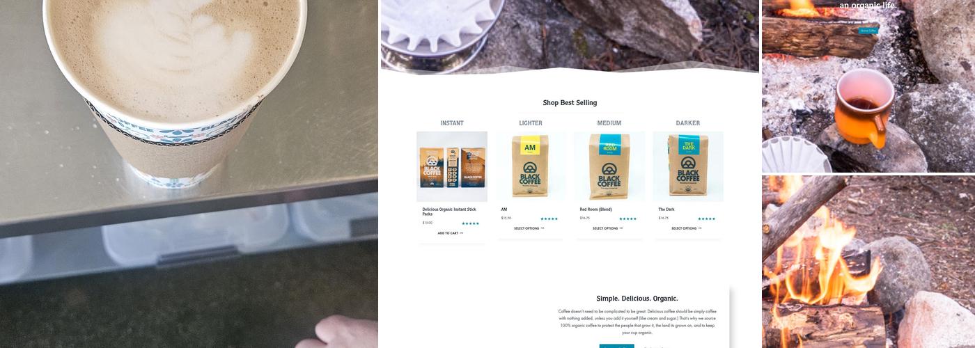 Black Coffee Roasting Company Menu