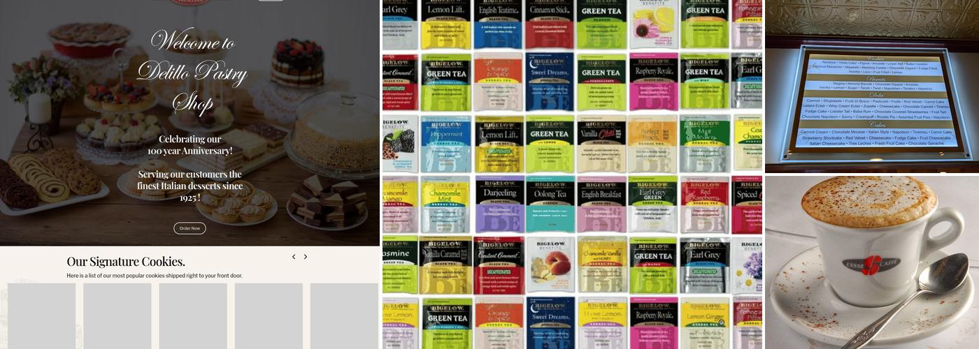 Delillo Pastry Shop Menu