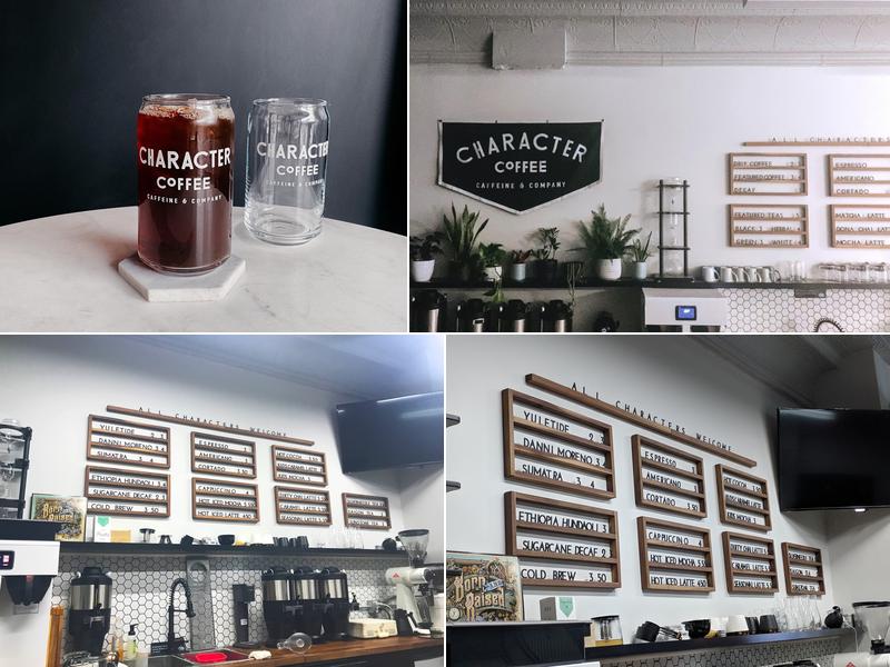 Character Coffee Menu