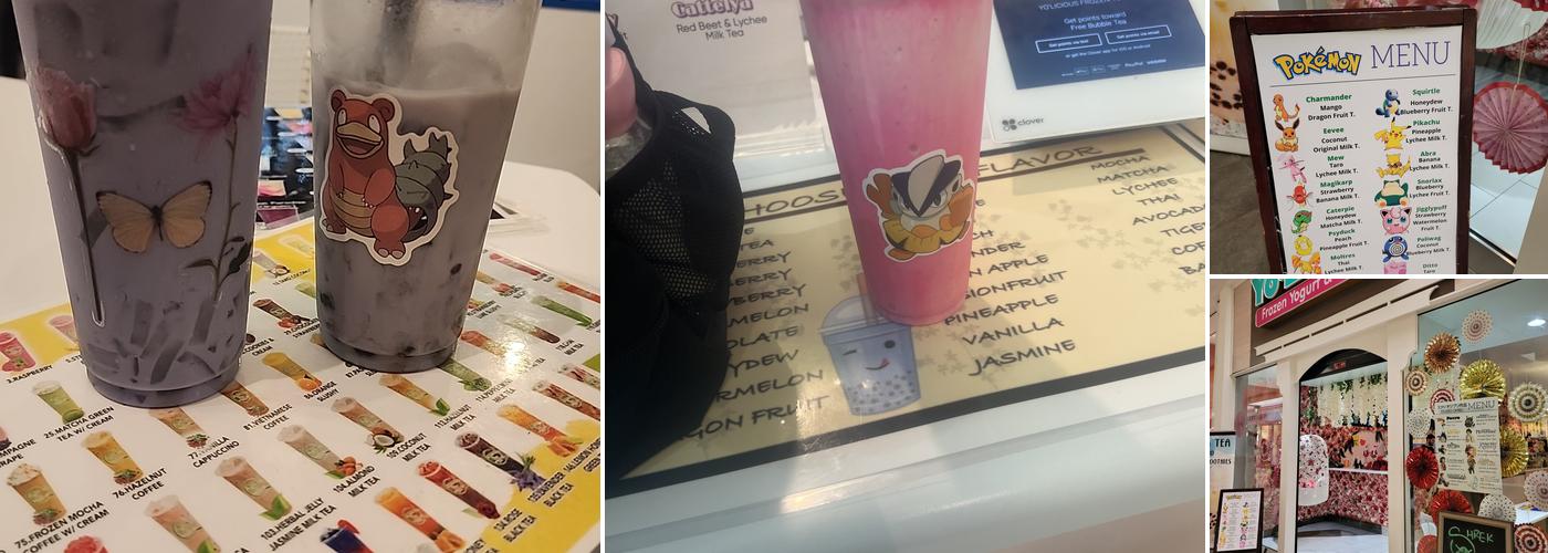 Yo'Licious Frozen Yogurt & Sweets Menu