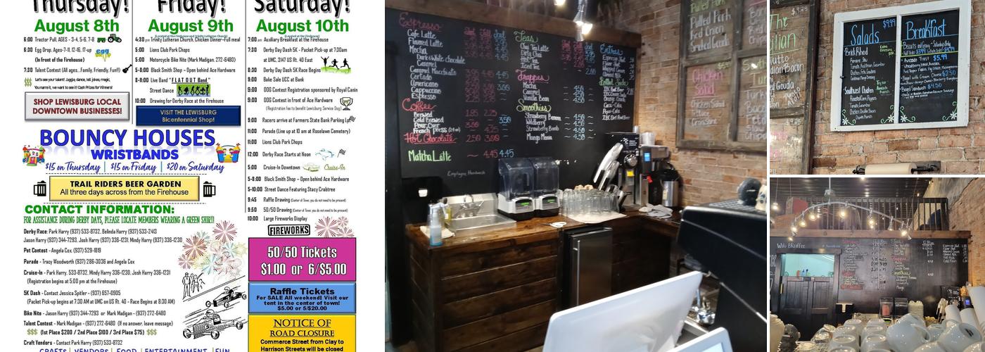 Brick Rhod Antiques & Bistro Menu