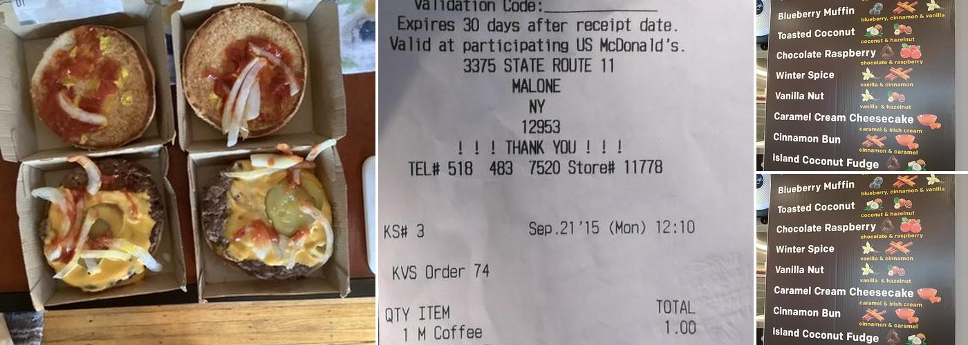 McDonald's Menu