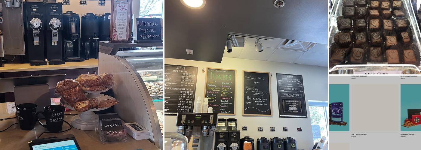 Winans Coffee & Chocolate Menu