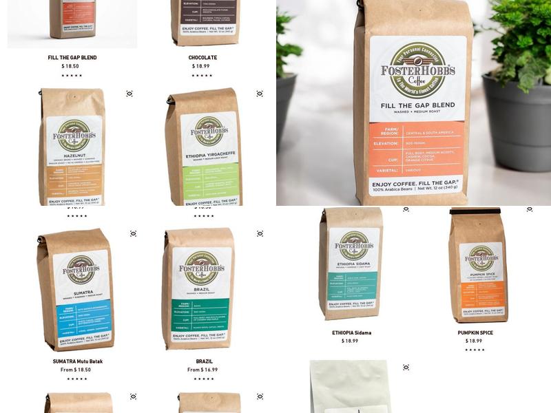 FosterHobbs Coffee Menu