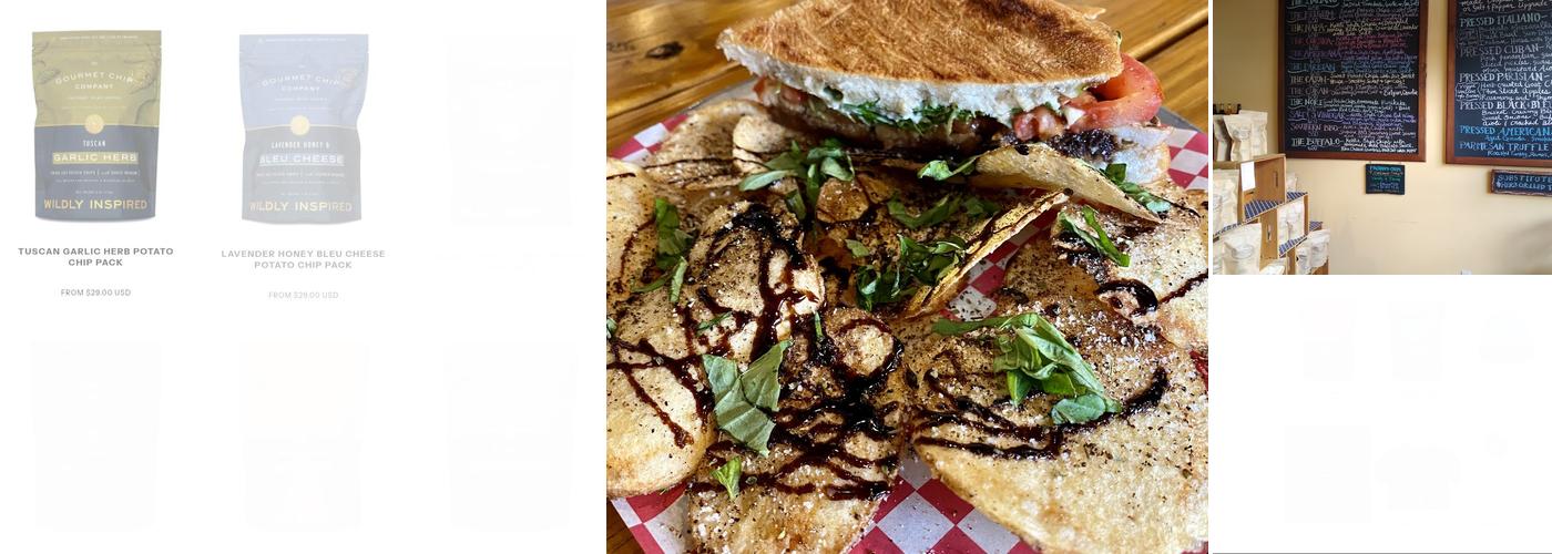 The Gourmet Chip Company Menu